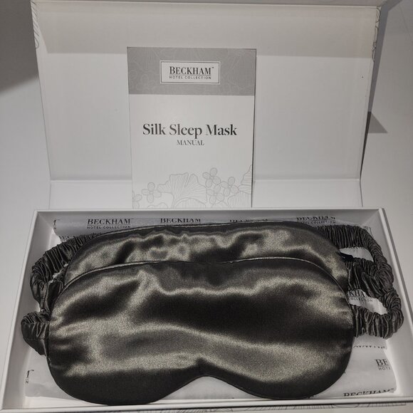 BECKHAM SILK SLEEP MASK SET OF TWO NWOT - Picture 3 of 3